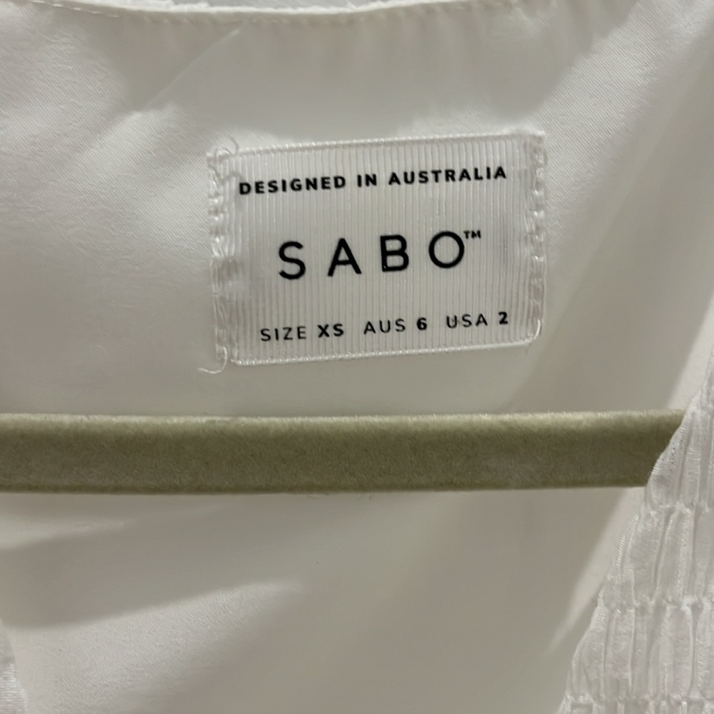 Sabo Skirt Tasmin Top in White - Picture 6 of 7